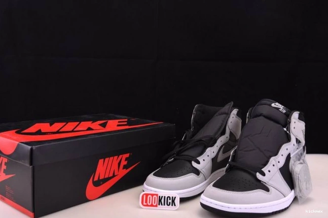 Rep Air Retro Black White Jordan Grey Light 1 555088-035 High Smoke 0705